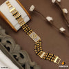Extra ordinary Design 3 Line OM Rudraksha Gold Bracelet for Men.(RB-05)