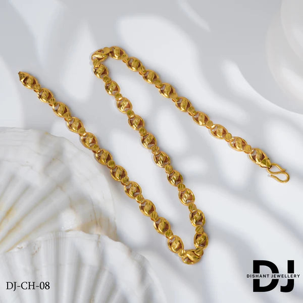 New Classical Oval with Heart Design Kadi Chain For Men.(CH-08)