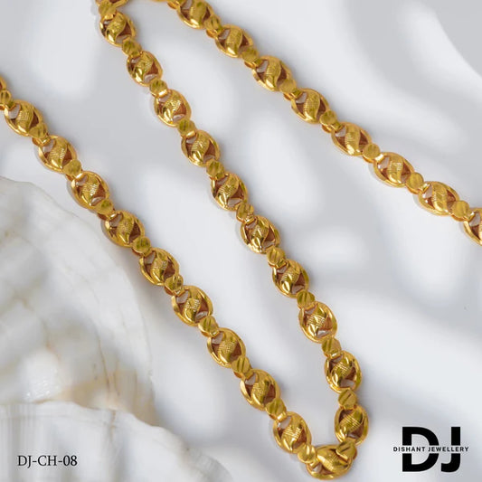 New Classical Oval with Heart Design Kadi Chain For Men.(CH-08)