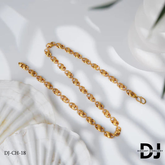 New Small Kadi Eight Type Cross koyali Design Chain for Men.(CH-18)