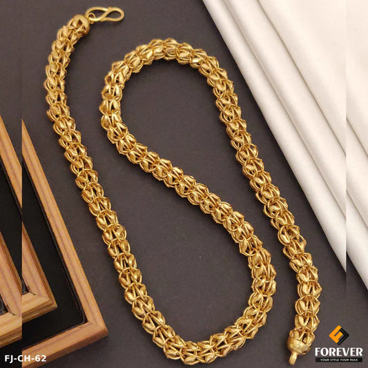 Classical Small Koyali with Joint Kadi Design Rassa Chain For Men.(AJ_CH_62)