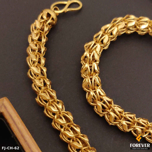 Classical Small Koyali with Joint Kadi Design Rassa Chain For Men.(AJ_CH_62)