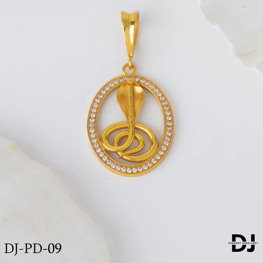 Superior Diamond Goga Pendant for Men.(PD-09)