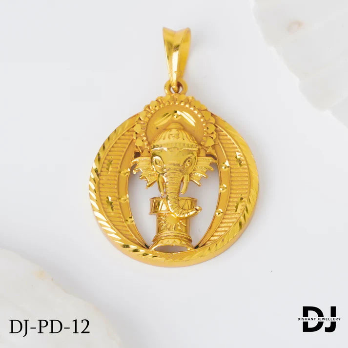 New Superior Ganpati Face Pendant for Men.(PD-12)