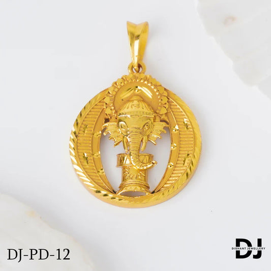 New Superior Ganpati Face Pendant for Men.(PD-12)